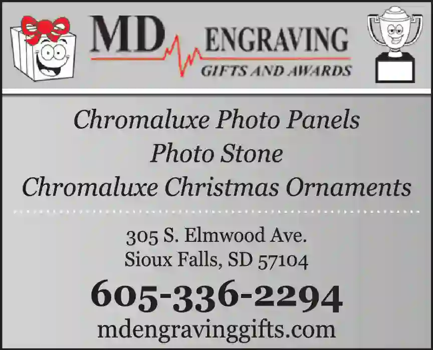 Awards/Photos print ad for M D Engraving Specialists Inc