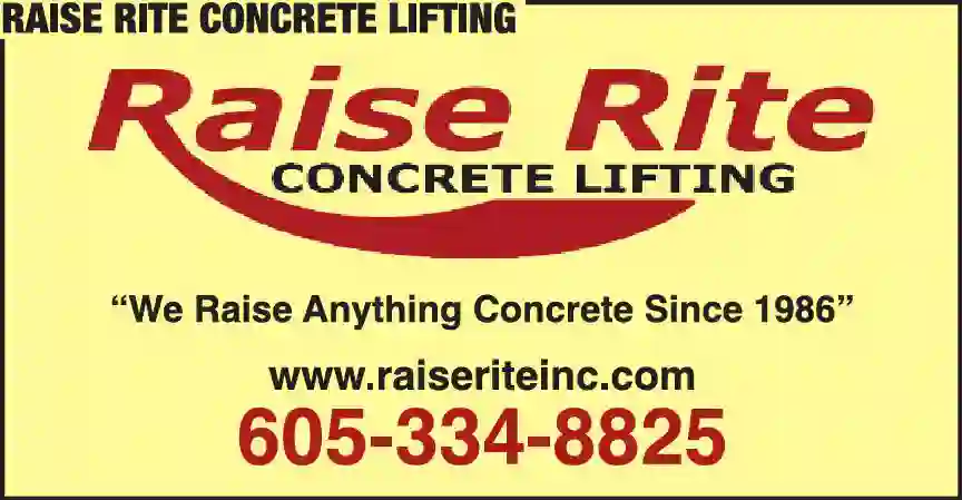 Mud Jacking Contractors print ad for Raise Rite Concrete Lifting