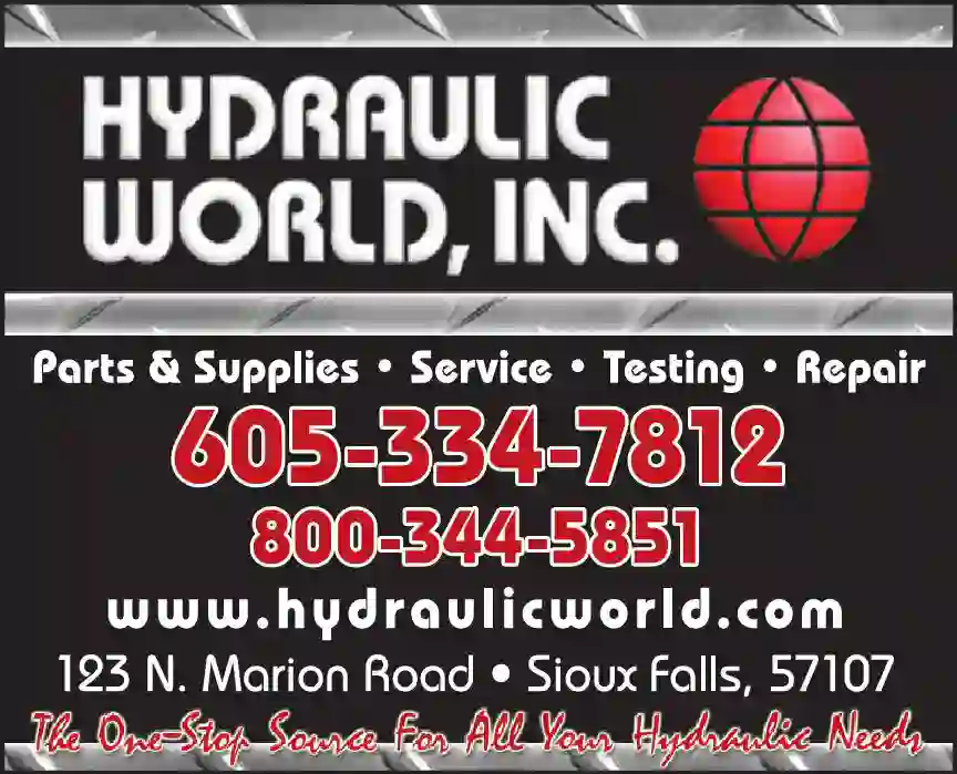 Hydraulic Equipment & Supplies print ad for Hydraulic World Inc