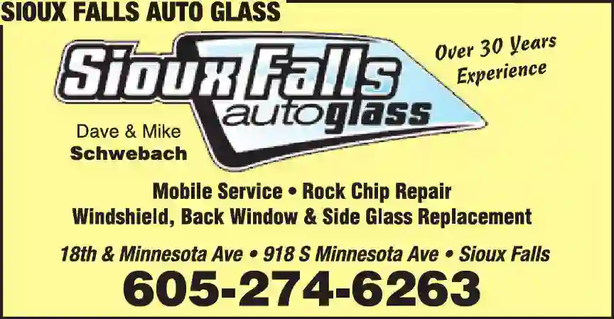 Glass - Auto, Plate, Window print ad for Sioux Falls Auto Glass