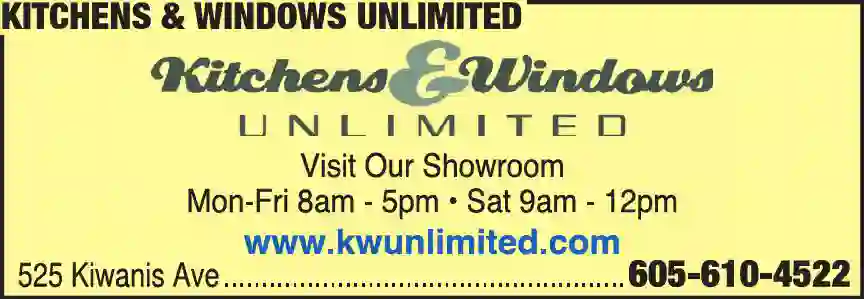 Cabinets & Cabinet Makers print ad for Kitchens & Windows Unlimited