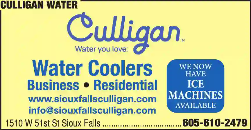 Water Coolers print ad for Culligan Water