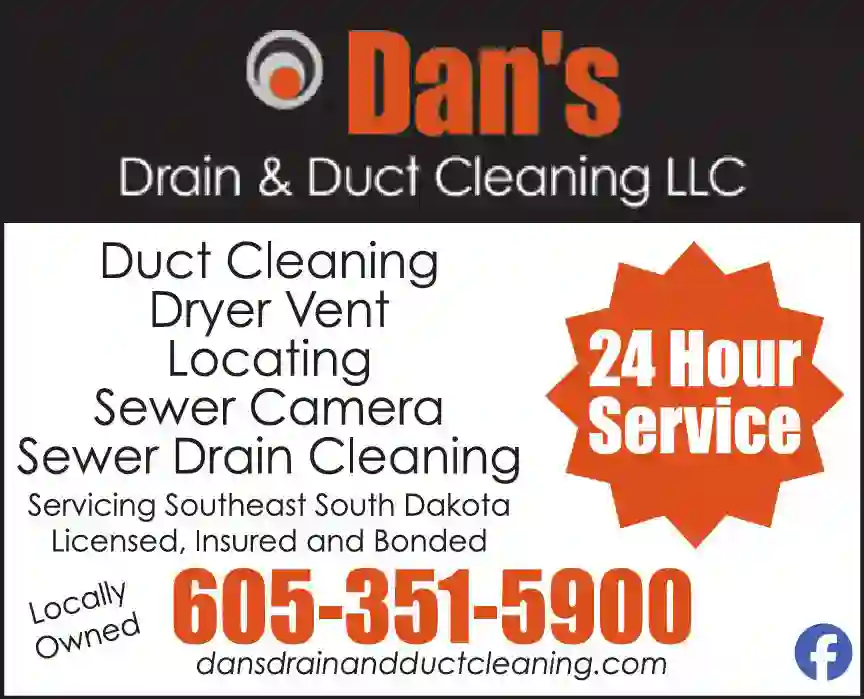 Duct Cleaning print ad for Dan's Drain & Duct Cleaning LLC