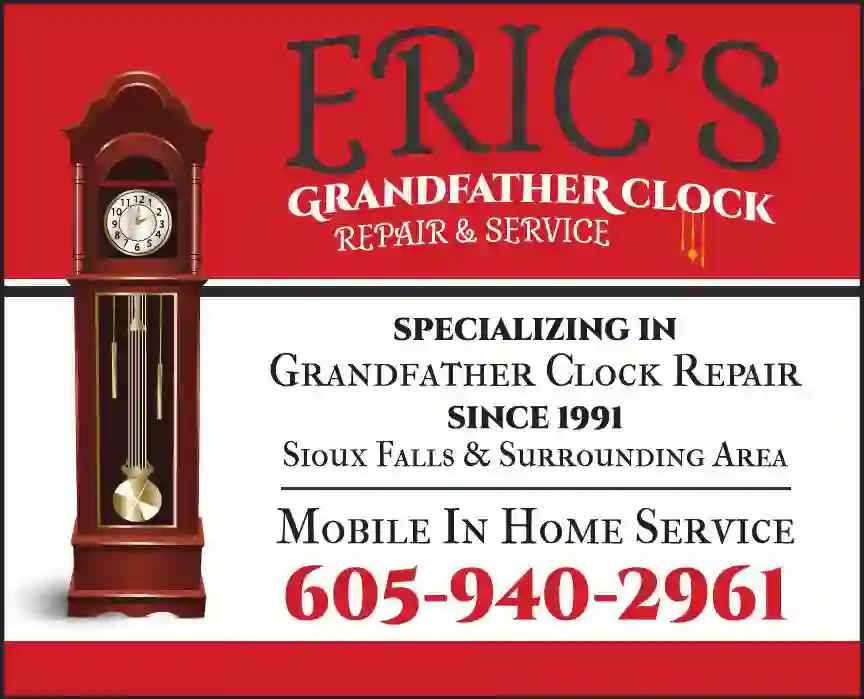 Clocks - Repair & Parts print ad for Eric's Grandfather Clock Repair & Service