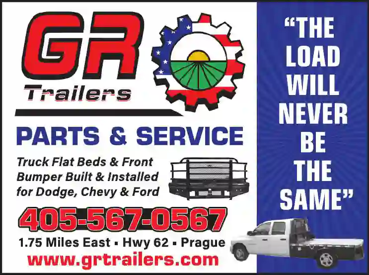 Truck Accessories print ad for GR Trailers