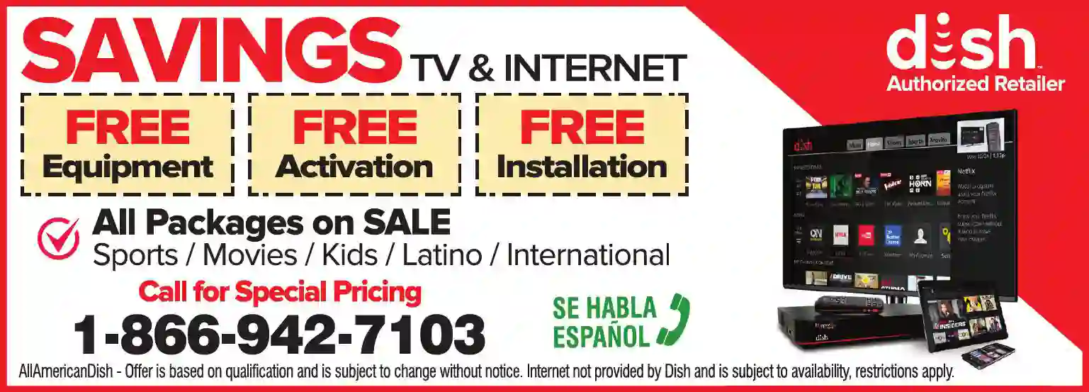 Television - Cable, CATV & Satellite print ad for All American Dish