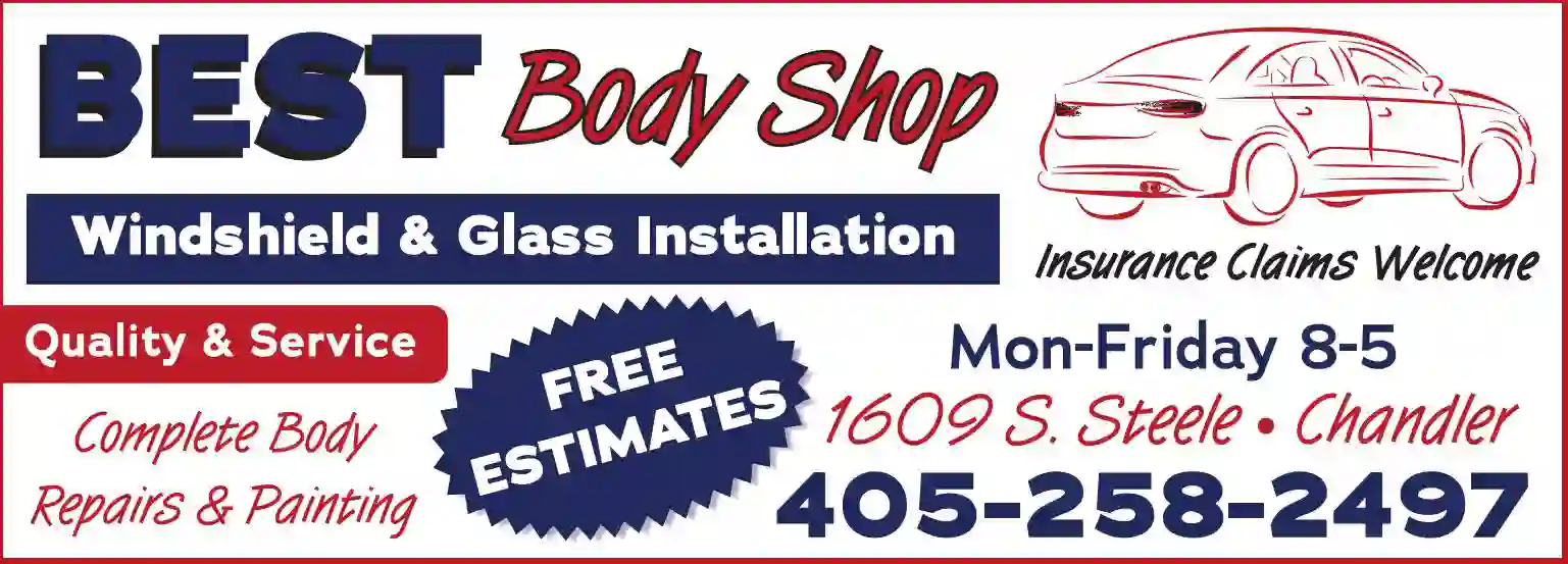 Auto Body Repair & Paint print ad for Best Body Shop