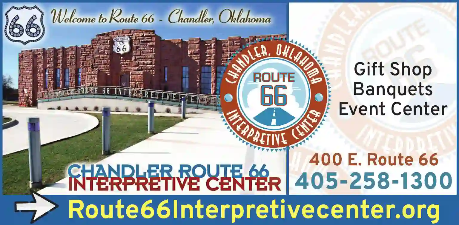 Gift Shops print ad for Route 66 Interpretive Center