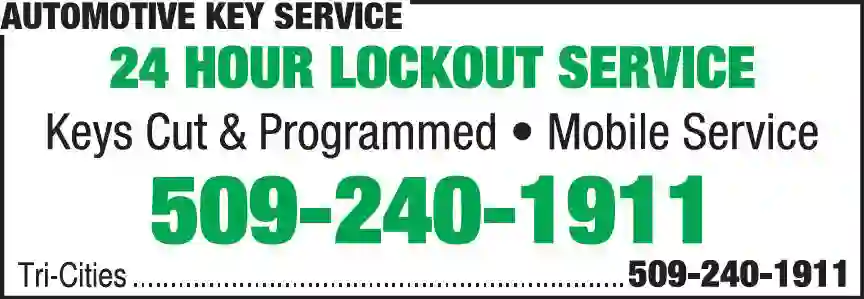 Locks & Locksmiths print ad for Automotive Key Service