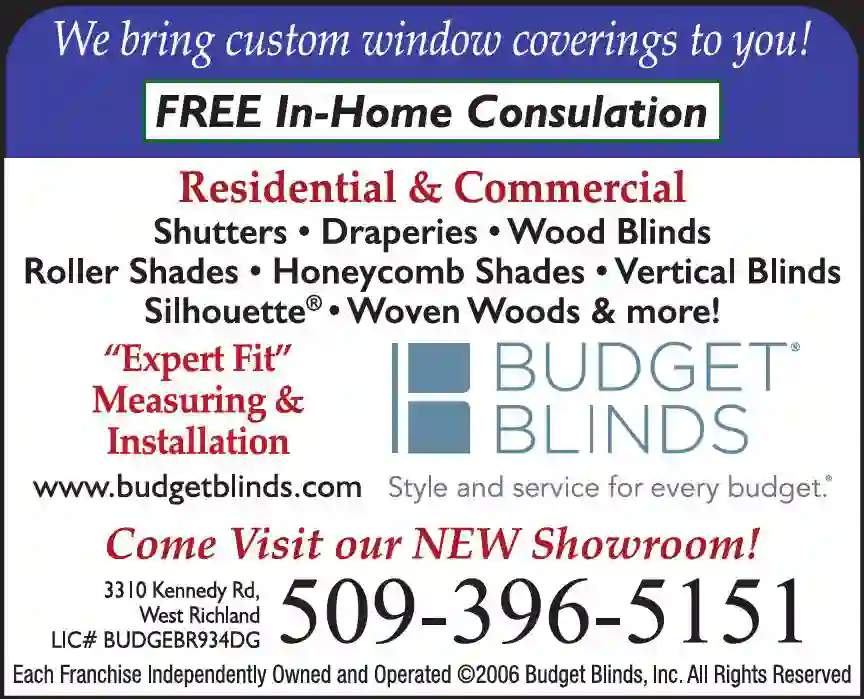 Window Coverings - Dealers print ad for Budget Blinds