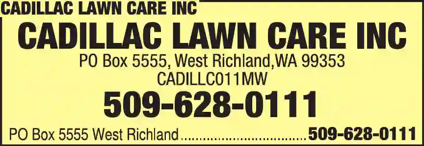 Contractors - General print ad for Cadillac Lawn Care Inc