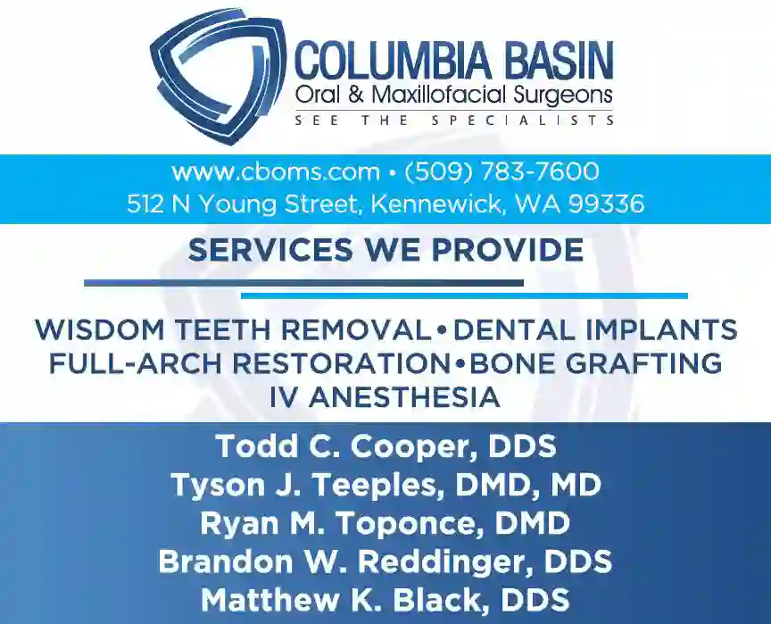 Dentists - Oral & Maxillofacial Surgeons print ad for Columbia Basin Oral & Maxillofacial Surgeons