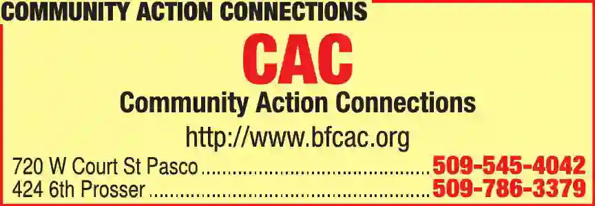 Social Service Organizations print ad for Community Action Connections