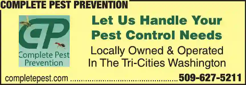 Pest Control Services print ad for Complete Pest Prevention
