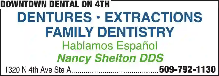 Dentists print ad for Downtown Dental On 4th
