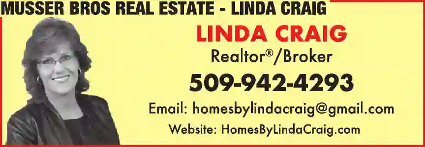 Real Estate print ad for Musser Bros Real Estate - Linda Craig