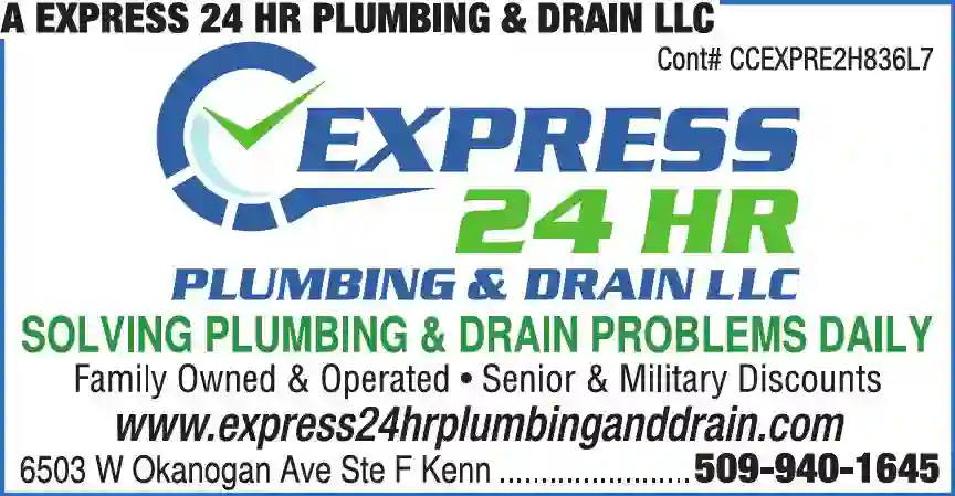 Plumbing Contractors print ad for A Express 24 Hr Plumbing & Drain LLC