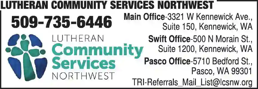 Mental Health Services print ad for Lutheran Community Services Northwest