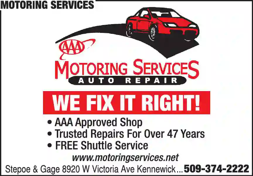 Auto Repair & Service print ad for Motoring Services