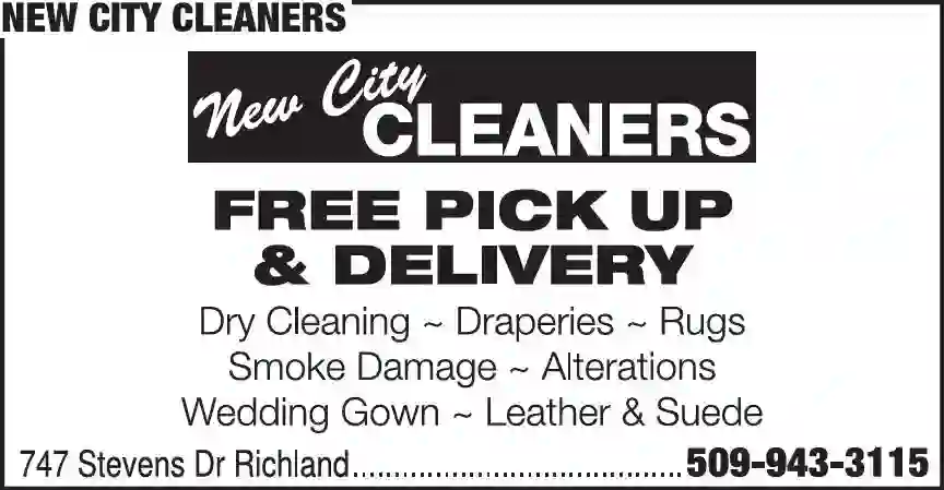 Cleaners print ad for New City Cleaners