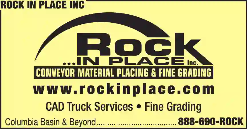 Rock print ad for Rock In Place Inc
