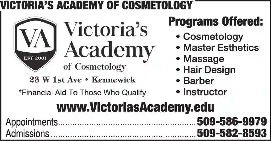Schools - Industrial, Technical & Trade print ad for Victoria's Academy Of Cosmetology