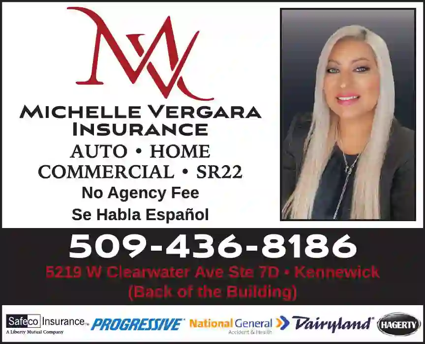 Insurance print ad for Michelle Vergara Insurance