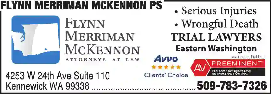 Attorneys print ad for Flynn Merriman McKennon PS