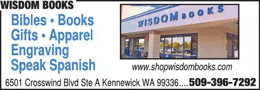 Books - New print ad for Wisdom Books