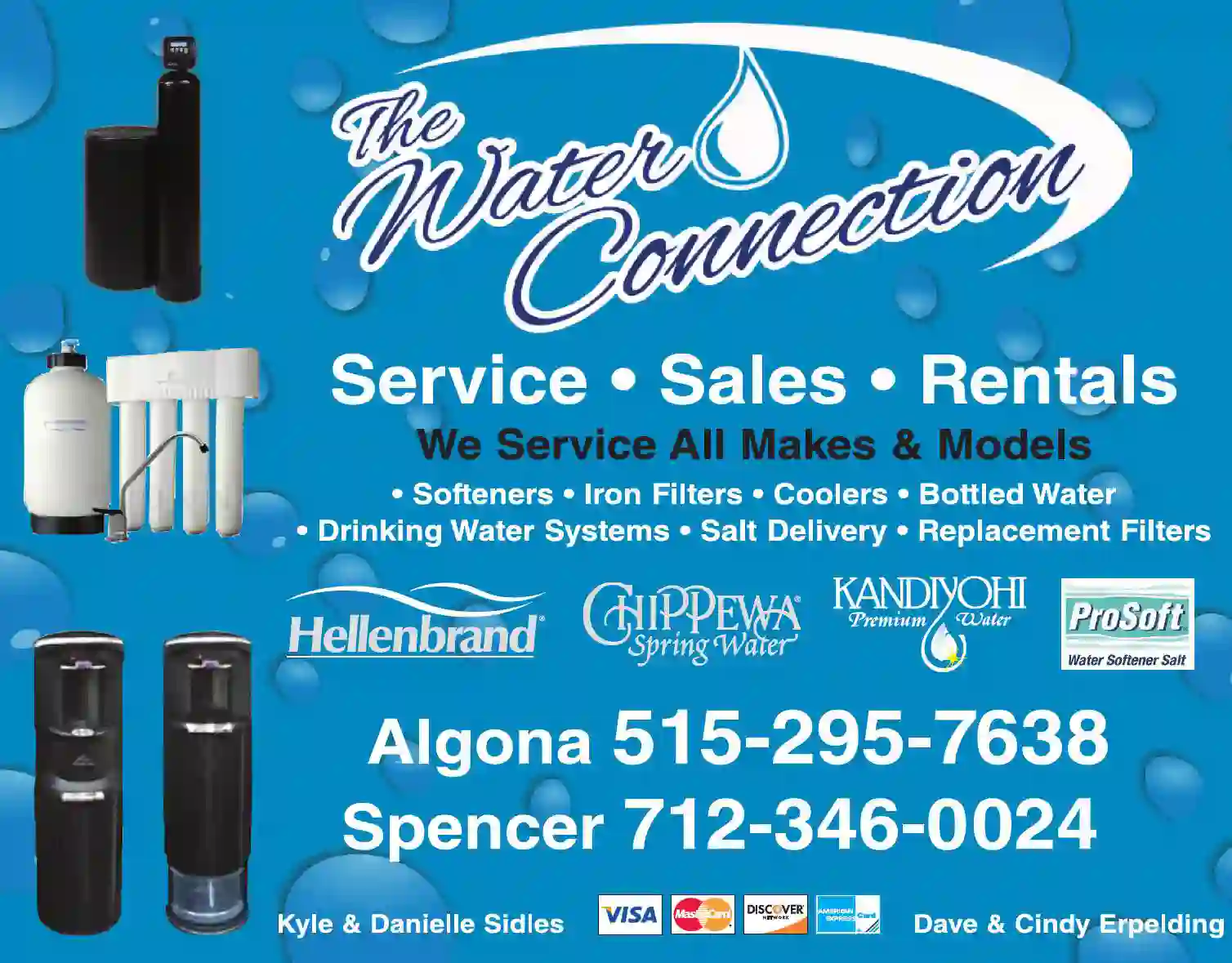 Water Softening & Conditioning Equipment - Service & Supplies print ad for Water Connection The