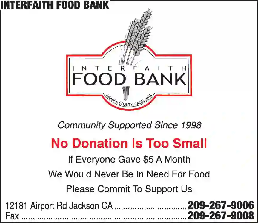 Food Banks print ad for Interfaith Food Bank