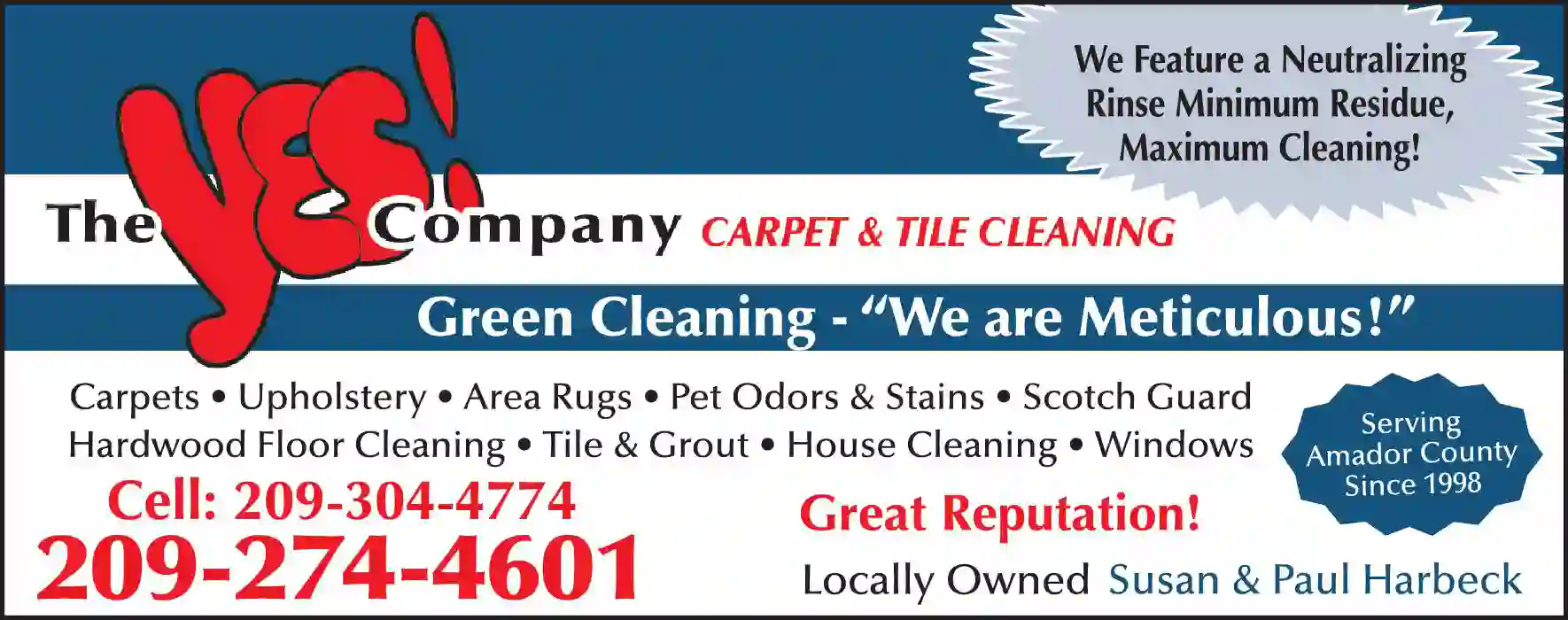 Floor - Install, Refinish & Resurface print ad for The Yes Company