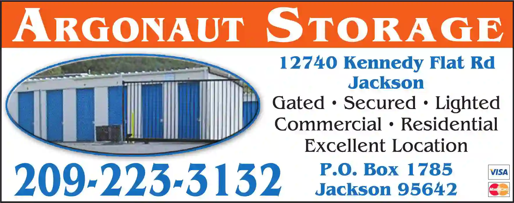 Storage - Self Service print ad for Argonaut Storage