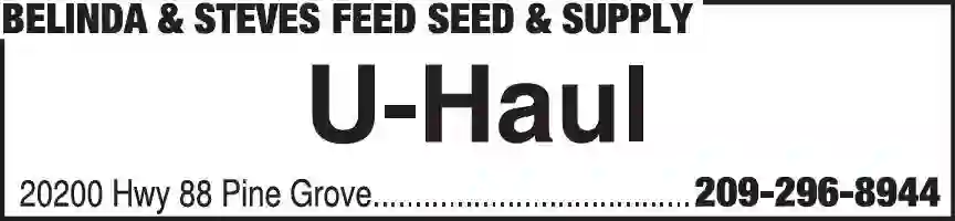 Truck - Rent & Lease print ad for Belinda & Steves Feed Seed & Supply