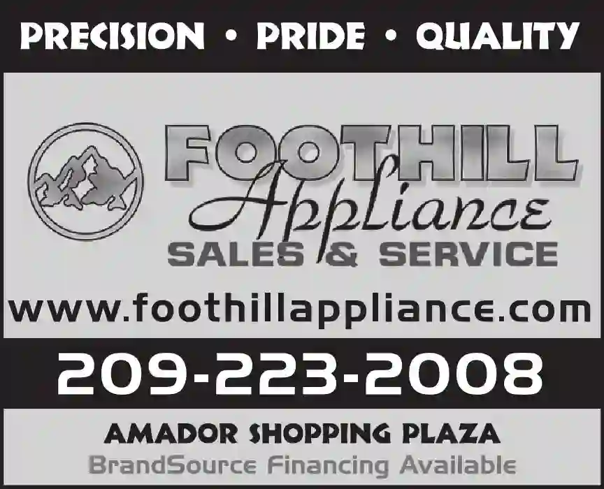 Appliances - Major - Service & Repair print ad for Foothill Appliance Service & Repair