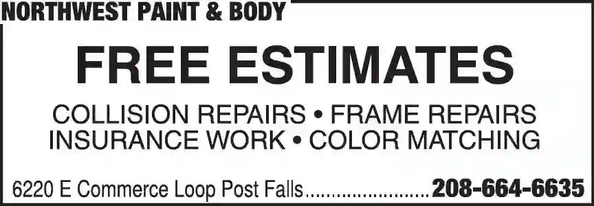 Auto Body Repair & Paint print ad for Northwest Paint & Body