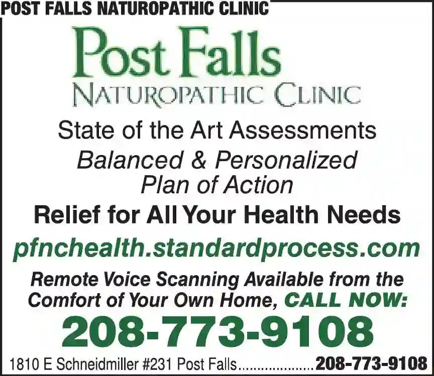 Holistic Practitioners print ad for Post Falls Naturopathic Clinic