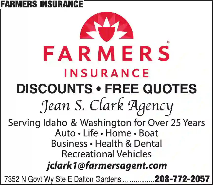 Insurance print ad for Farmers Insurance