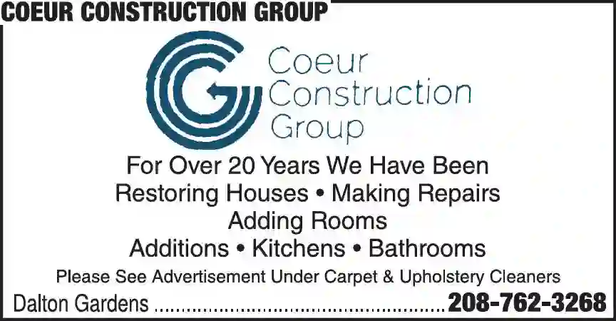 Contractors - Remodel & Repair print ad for Coeur Construction Group