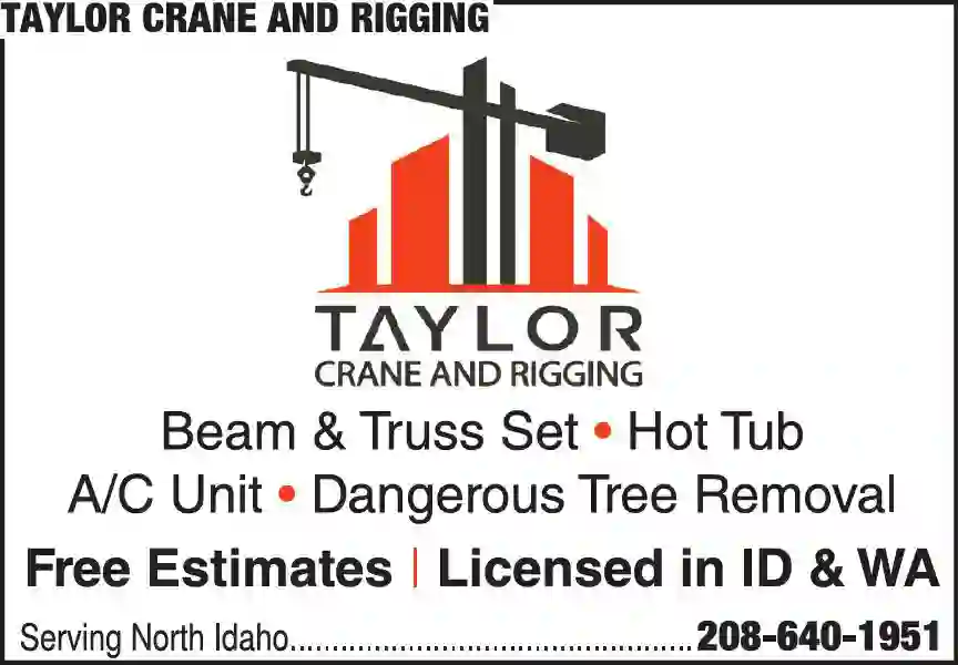 Cranes - Service, Sales & Rental print ad for Taylor Crane And Rigging