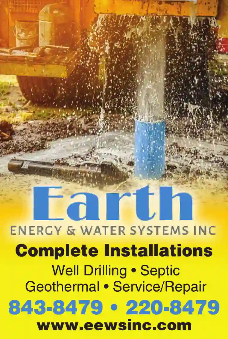 Well Drilling & Service print ad for Earth Energy & Water Systems Inc