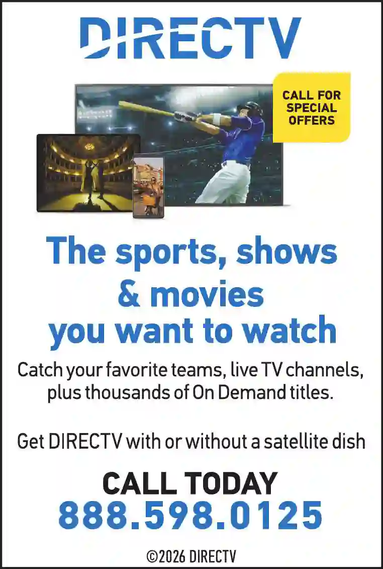 Cable Television Service print ad for DirecTV
