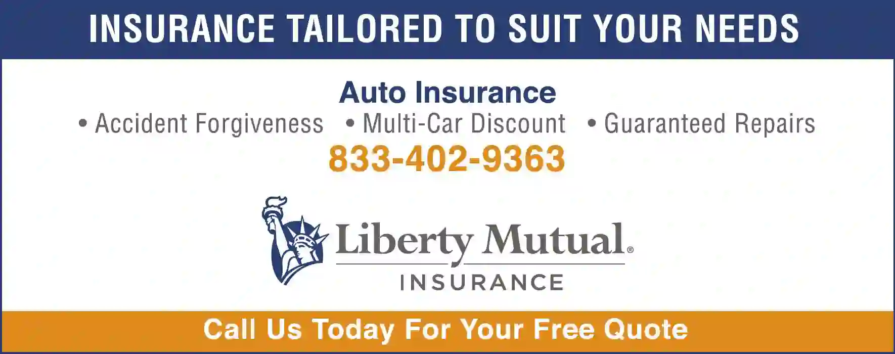 Insurance - Auto & Vehicle print ad for Liberty Mutual Insurance