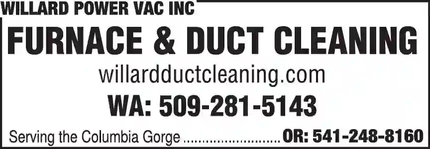 Air Conditioning Systems - Cleaning print ad for Willard Power Vac Inc