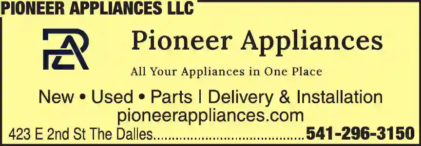 Appliances - Major - Used print ad for Pioneer Appliances LLC