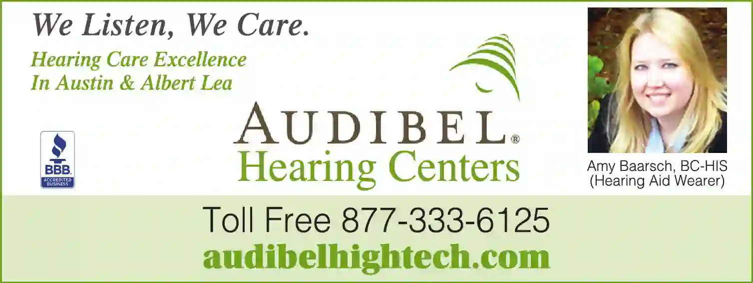 Hearing Aids & Assistive Devices print ad for Audibel High Tech Hearing