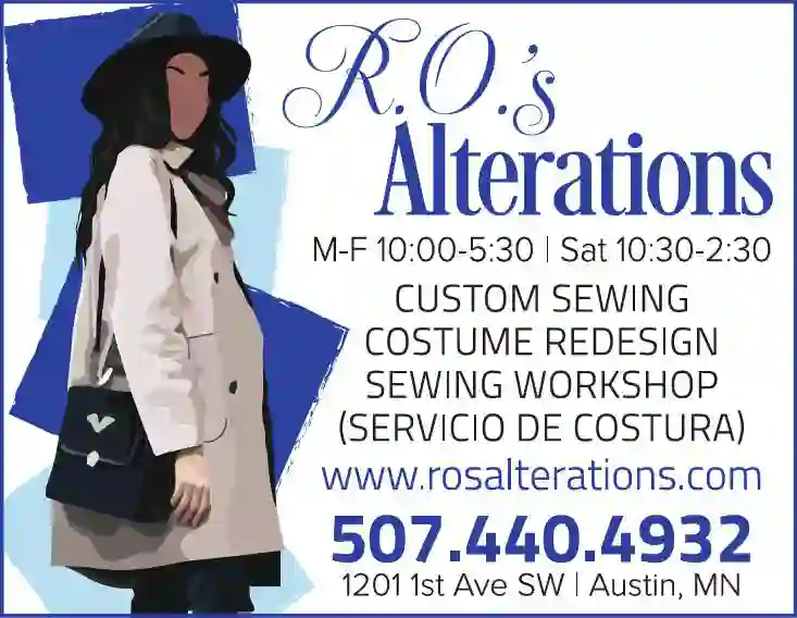 Sewing print ad for RO's Alterations