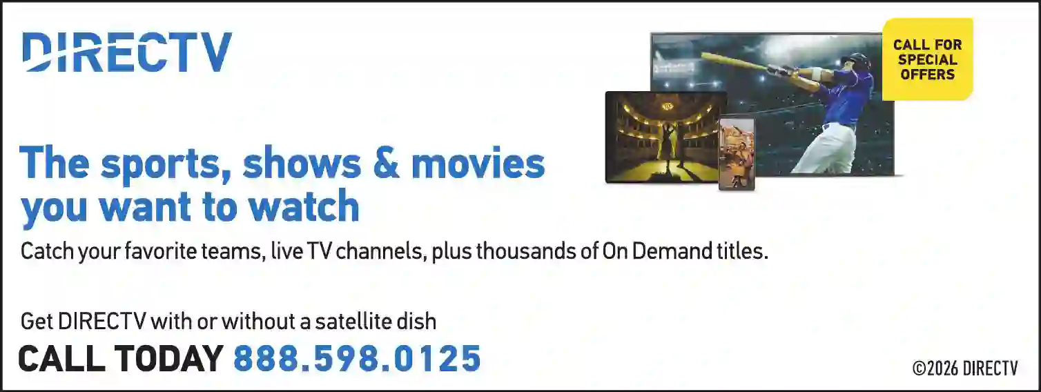 Television - Cable, CATV & Satellite print ad for DirecTV
