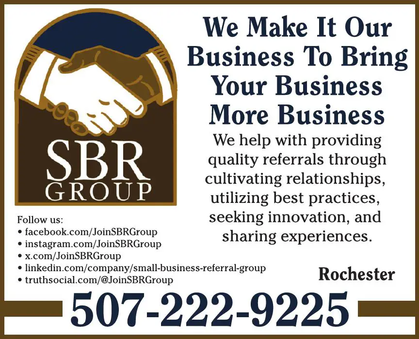 Associations print ad for Small Business Referral Group