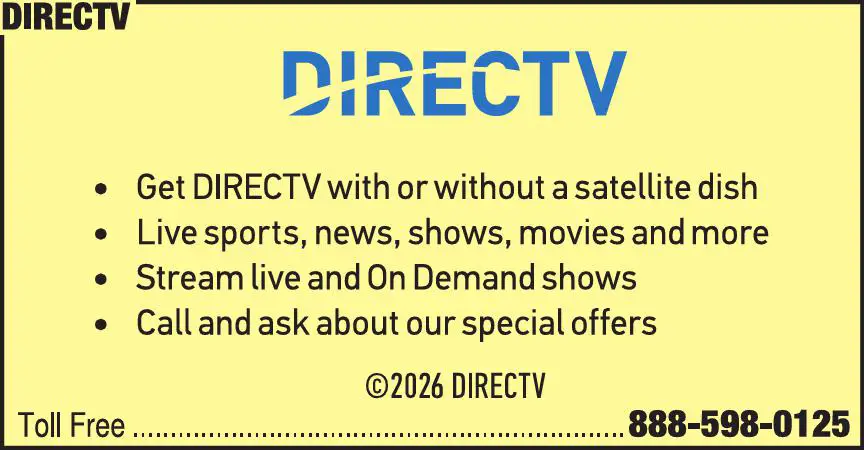 Satellite Equipment & Systems print ad for DirecTV
